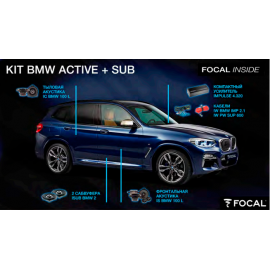 Focal KIT BMW ACTIVE + SUB