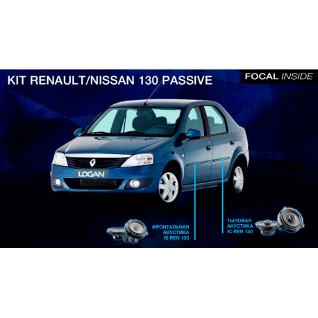 Focal KIT Renault/Nissan 130 Passive