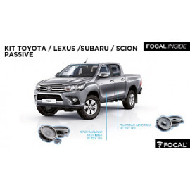 Focal KIT Toyota/Lexus/Subaru/Scion Passive