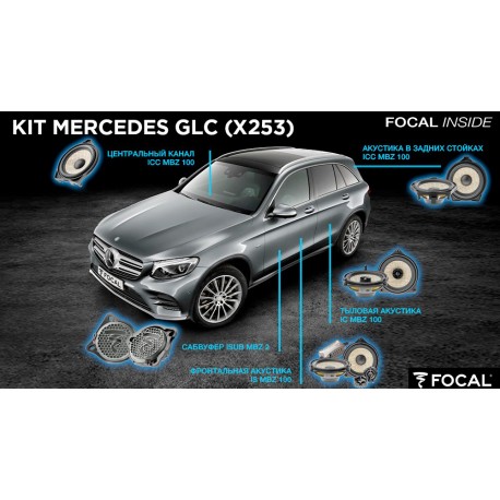Focal KIT Mercedes GLC (X253)